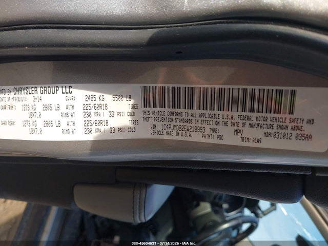 Jeep Cherokee Limited 2014 1C4PJMDB2EW218993 Image 9