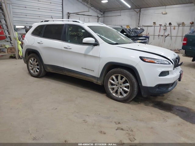 45604738 :رقم المزاد ، 1C4PJMDS7FW615374 vin ، 2015 Jeep Cherokee Limited مزاد بيع