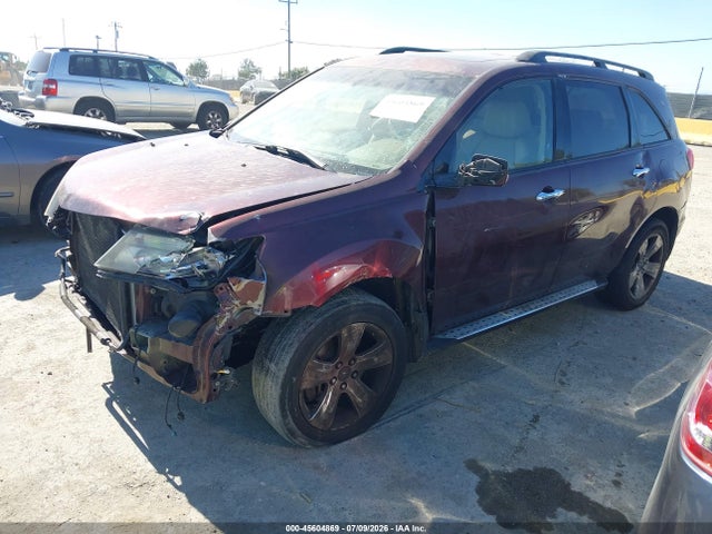 45604869 :رقم المزاد ، 2HNYD28847H527004 vin ، 2007 Acura Mdx Sport Package مزاد بيع