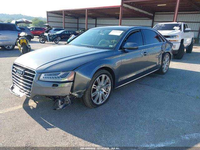 45604988 :رقم المزاد ، WAU32AFD7FN002635 vin ، 2015 Audi A8 L 4.0t مزاد بيع
