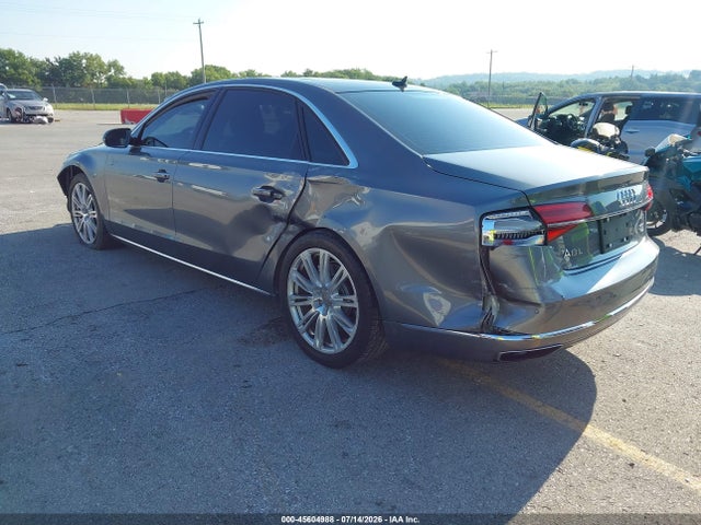 45604988 :رقم المزاد ، WAU32AFD7FN002635 vin ، 2015 Audi A8 L 4.0t مزاد بيع