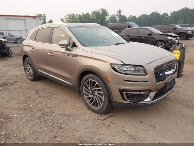 2019 Lincoln Nautilus Reserve მანქანა იყიდება აუქციონზე, vin: 2LMPJ8L92KBL60862, აუქციონის ნომერი: 45604999