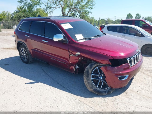 Продаж на аукціоні авто 2017 Jeep Grand Cherokee Limited 4x4, vin: 1C4RJFBG3HC694646, номер лоту: 45605350