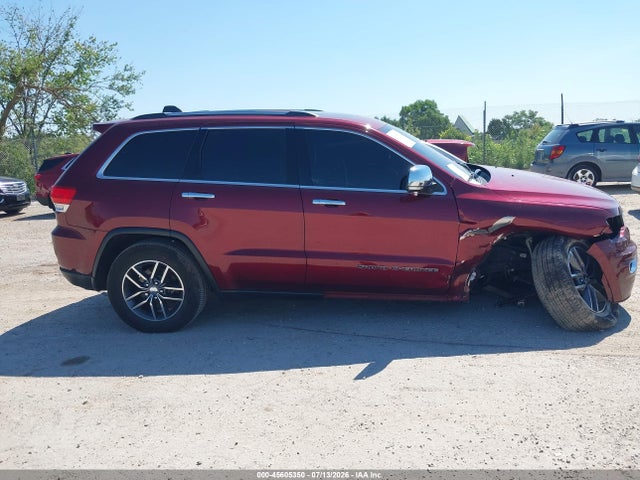 Aukcja sprzedaży 2017 Jeep Grand Cherokee Limited 4x4, vin: 1C4RJFBG3HC694646, numer aukcji: 45605350