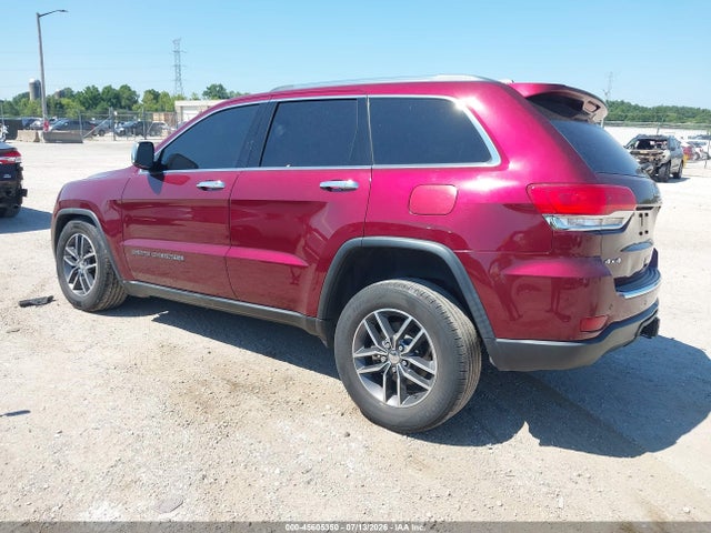 Aukcja sprzedaży 2017 Jeep Grand Cherokee Limited 4x4, vin: 1C4RJFBG3HC694646, numer aukcji: 45605350