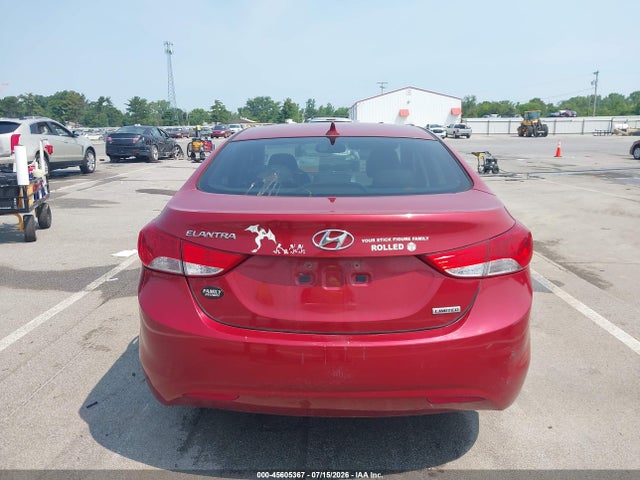 Продаж на аукціоні авто 2013 Hyundai Elantra Limited, vin: KMHDH4AEXDU680303, номер лоту: 45605367