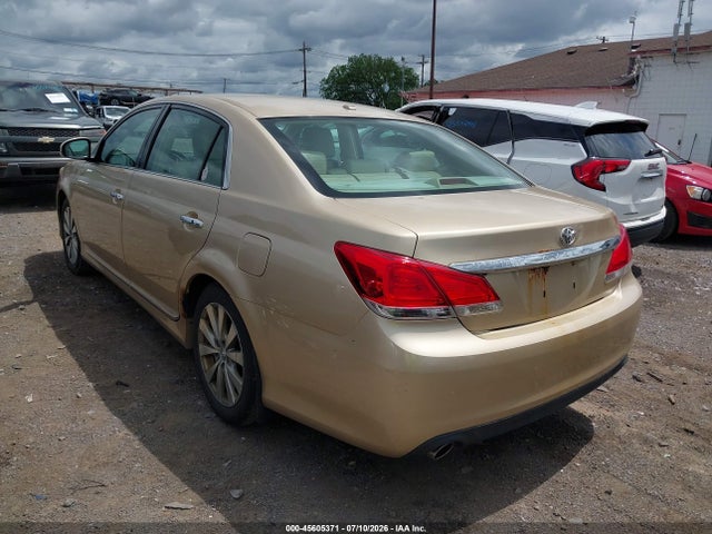 2011 Toyota Avalon Limited მანქანა იყიდება აუქციონზე, vin: 4T1BK3DB4BU398918, აუქციონის ნომერი: 45605371