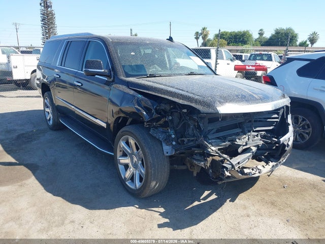 45605379 :رقم المزاد ، 1GYS4JKJ2LR305972 vin ، 2020 Cadillac Escalade Esv 4wd Premium Luxury مزاد بيع
