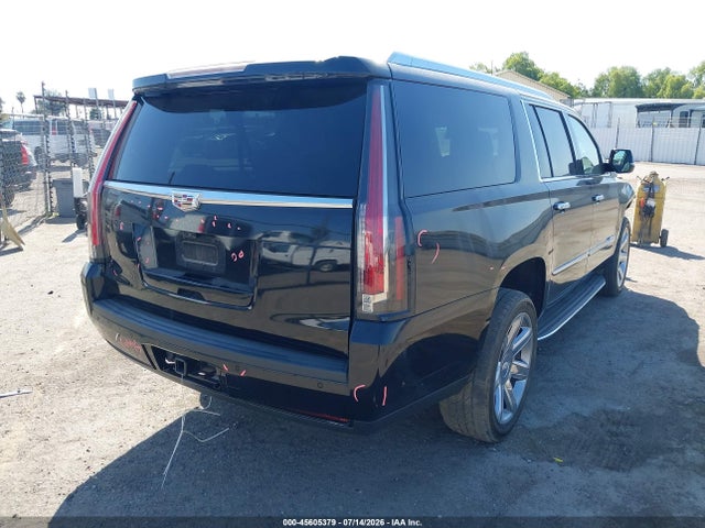 45605379 :رقم المزاد ، 1GYS4JKJ2LR305972 vin ، 2020 Cadillac Escalade Esv 4wd Premium Luxury مزاد بيع