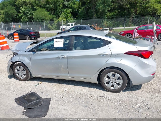 Aukcja sprzedaży 2016 Hyundai Elantra Se, vin: 5NPDH4AE9GH797132, numer aukcji: 45605384