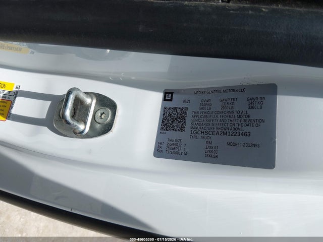 1GCHSCEA2M1223463 Chevrolet Colorado