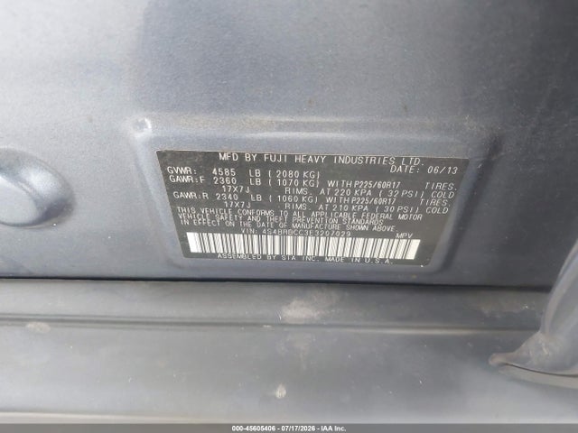 Aukcja sprzedaży 2014 Subaru Outback 2.5i Premium, vin: 4S4BRBCC3E3207029, numer aukcji: 45605406