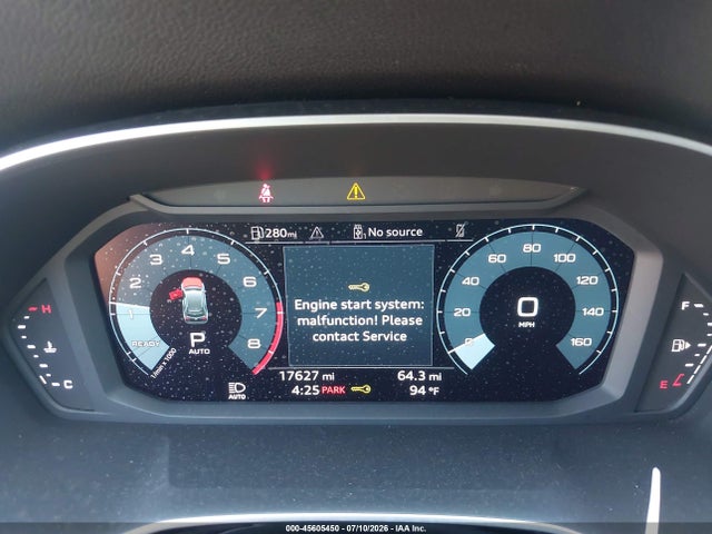 WA1DECF3XS1015506 Audi Q3 Premium 45 Tfsi S Line Quattro Tiptronic
