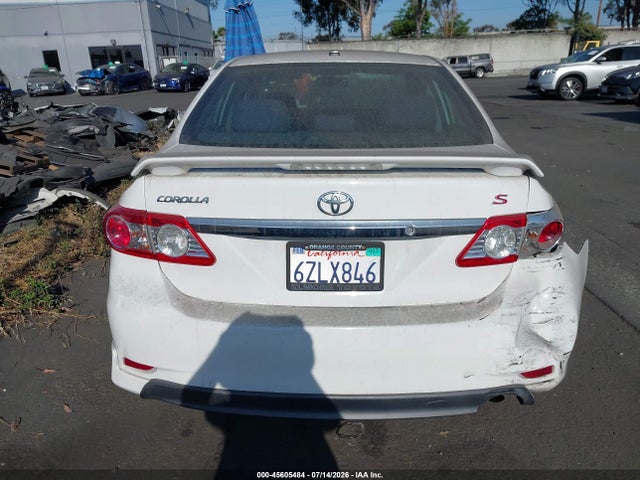 2013 Toyota Corolla S მანქანა იყიდება აუქციონზე, vin: 5YFBU4EE4DP142372, აუქციონის ნომერი: 45605484