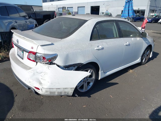 2013 Toyota Corolla S მანქანა იყიდება აუქციონზე, vin: 5YFBU4EE4DP142372, აუქციონის ნომერი: 45605484