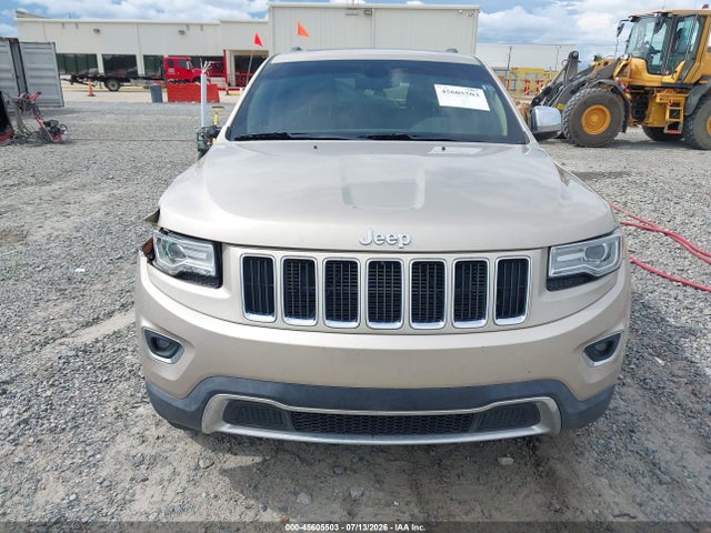 2014 Jeep Grand Cherokee Limited მანქანა იყიდება აუქციონზე, vin: 1C4RJEBG5EC547766, აუქციონის ნომერი: 45605503