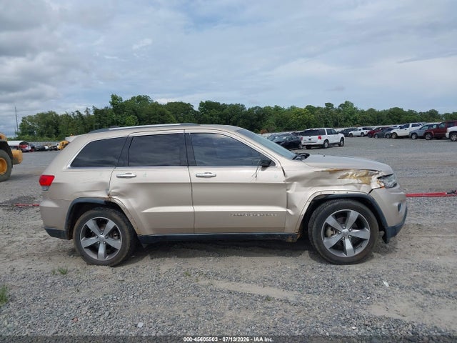 2014 Jeep Grand Cherokee Limited მანქანა იყიდება აუქციონზე, vin: 1C4RJEBG5EC547766, აუქციონის ნომერი: 45605503