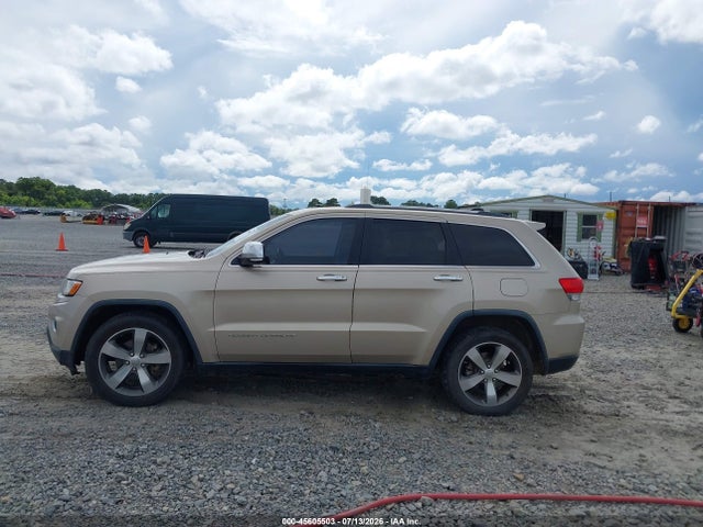 2014 Jeep Grand Cherokee Limited მანქანა იყიდება აუქციონზე, vin: 1C4RJEBG5EC547766, აუქციონის ნომერი: 45605503