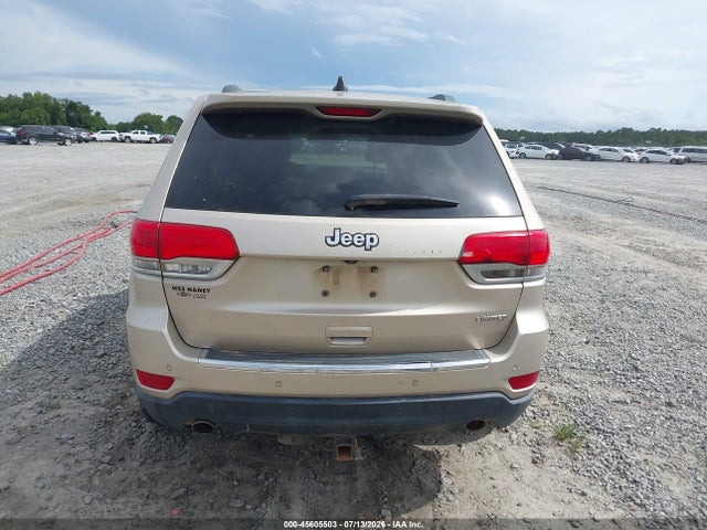 2014 Jeep Grand Cherokee Limited მანქანა იყიდება აუქციონზე, vin: 1C4RJEBG5EC547766, აუქციონის ნომერი: 45605503