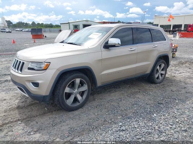 2014 Jeep Grand Cherokee Limited მანქანა იყიდება აუქციონზე, vin: 1C4RJEBG5EC547766, აუქციონის ნომერი: 45605503