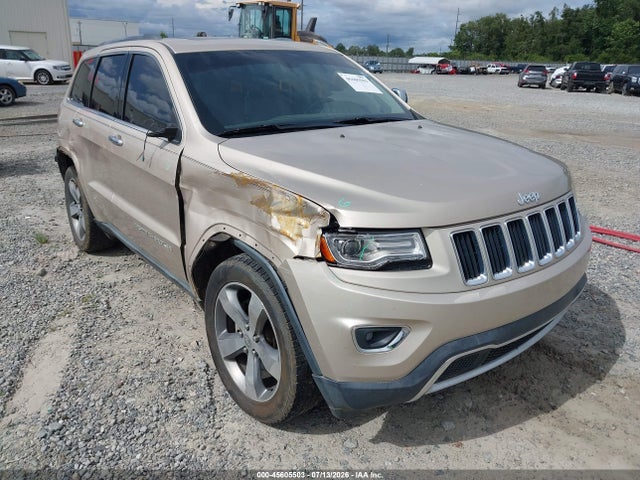 2014 Jeep Grand Cherokee Limited მანქანა იყიდება აუქციონზე, vin: 1C4RJEBG5EC547766, აუქციონის ნომერი: 45605503