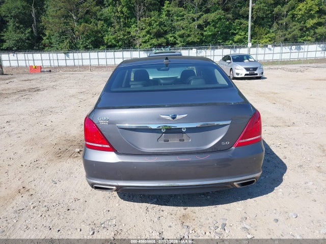 45605605 :رقم المزاد ، KMHG54JH6HU025769 vin ، 2017 Genesis G90 5.0 Ultimate مزاد بيع
