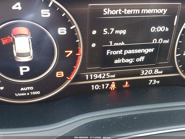 45605608 :رقم المزاد ، WA1BNAFY5J2004932 vin ، 2018 Audi Q5 مزاد بيع