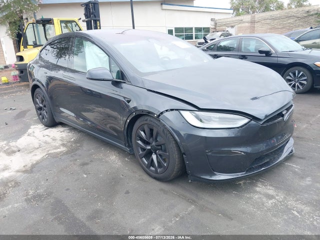 2025 Tesla Model X Long Range მანქანა იყიდება აუქციონზე, vin: 7SAXCDE52SF470927, აუქციონის ნომერი: 45605609