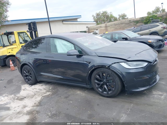 45605609 :رقم المزاد ، 7SAXCDE52SF470927 vin ، 2025 Tesla Model X Long Range مزاد بيع