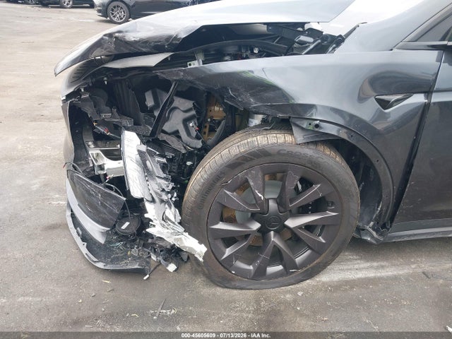 45605609 :رقم المزاد ، 7SAXCDE52SF470927 vin ، 2025 Tesla Model X Long Range مزاد بيع