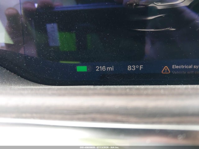 45605609 :رقم المزاد ، 7SAXCDE52SF470927 vin ، 2025 Tesla Model X Long Range مزاد بيع