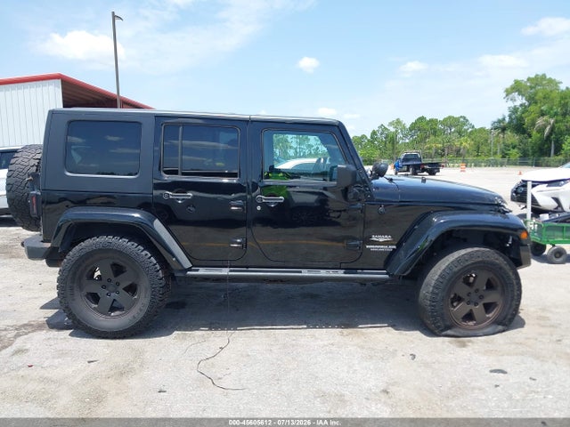 45605612 :رقم المزاد ، 1J4HA5H15AL181732 vin ، 2010 Jeep Wrangler Unlimited Sahara مزاد بيع