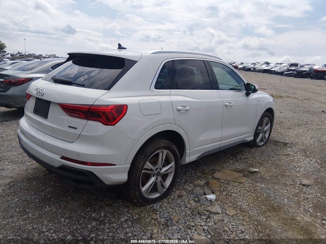 2024 Audi Q3 Premium 45 Tfsi S Line Quattro Tiptronic მანქანა იყიდება აუქციონზე, vin: WA1DECF30R1031207, აუქციონის ნომერი: 45605675