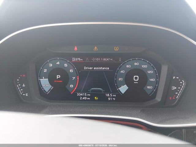 2024 Audi Q3 Premium 45 Tfsi S Line Quattro Tiptronic მანქანა იყიდება აუქციონზე, vin: WA1DECF30R1031207, აუქციონის ნომერი: 45605675