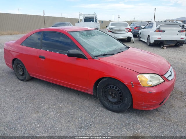 Продажа на аукционе авто 2001 Honda Civic Dx, vin: 1HGEM22231L119148, номер лота: 45605696
