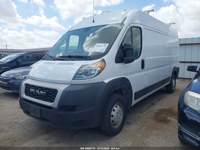 45605778 :رقم المزاد ، 3C6LRVDG9ME519737 vin ، 2021 Ram Promaster 2500 High Roof 159 Wb مزاد بيع