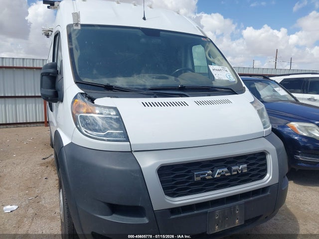 45605778 :رقم المزاد ، 3C6LRVDG9ME519737 vin ، 2021 Ram Promaster 2500 High Roof 159 Wb مزاد بيع