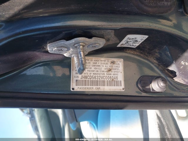 Продажа на аукционе авто 1997 Honda Accord Lx, vin: JHMCD5632VC006046, номер лота: 45606033