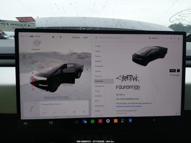 Продаж на аукціоні авто 2024 Tesla Cybertruck All-wheel Drive, vin: 7G2CEHED9RA037534, номер лоту: 45606101