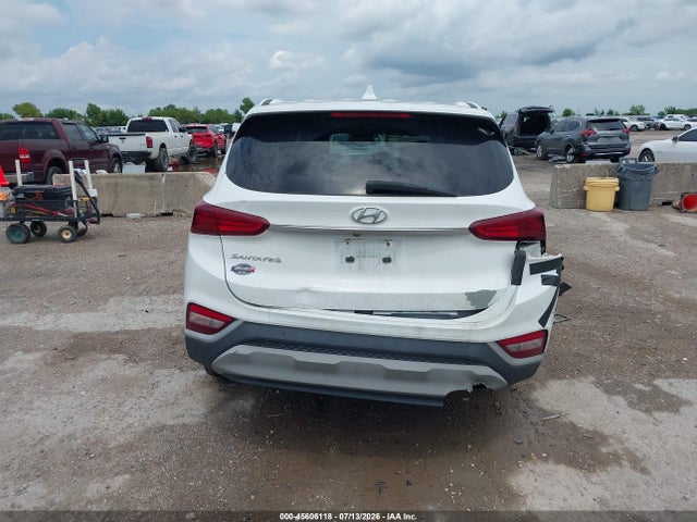 45606118 :رقم المزاد ، 5NMS33AD6KH085755 vin ، 2019 Hyundai Santa Fe Sel مزاد بيع
