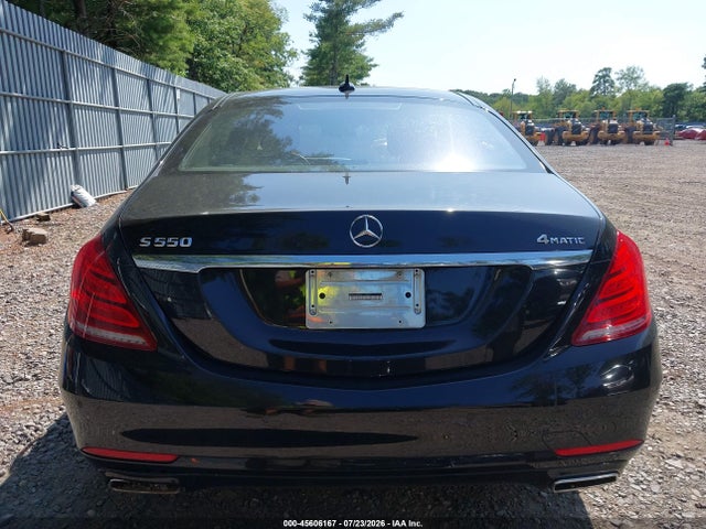 2015 Mercedes-benz S 550 4matic მანქანა იყიდება აუქციონზე, vin: WDDUG8FB6FA112797, აუქციონის ნომერი: 45606167