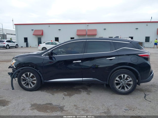 2017 Nissan Murano S მანქანა იყიდება აუქციონზე, vin: 5N1AZ2MG1HN123619, აუქციონის ნომერი: 45606194