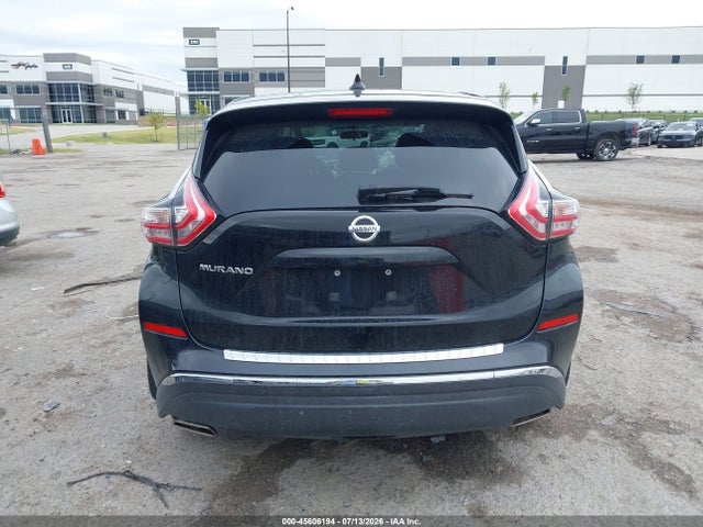 2017 Nissan Murano S მანქანა იყიდება აუქციონზე, vin: 5N1AZ2MG1HN123619, აუქციონის ნომერი: 45606194
