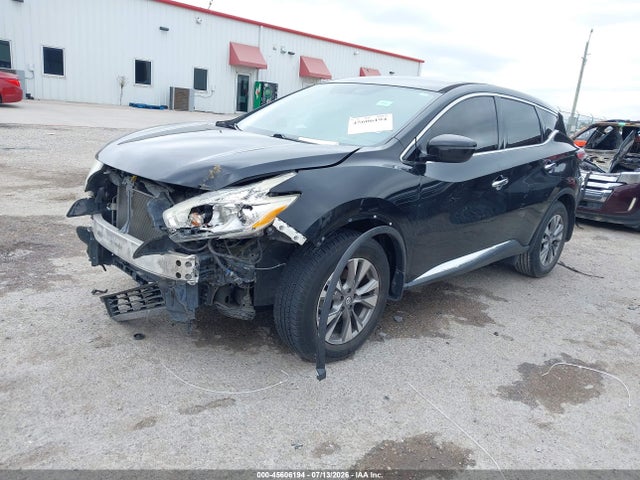 2017 Nissan Murano S მანქანა იყიდება აუქციონზე, vin: 5N1AZ2MG1HN123619, აუქციონის ნომერი: 45606194