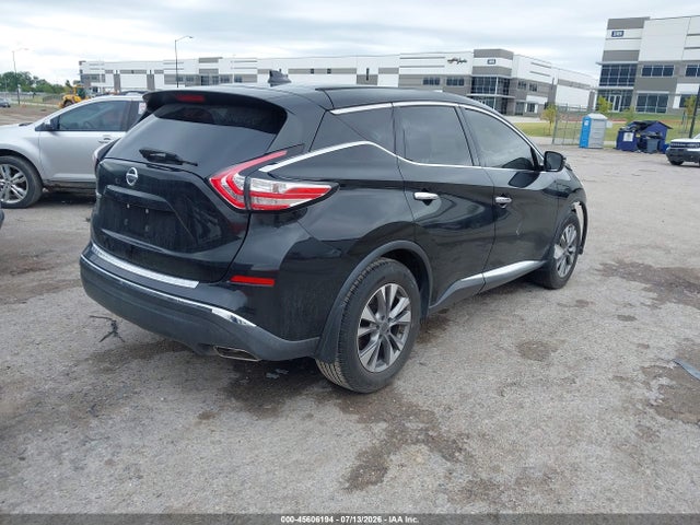 2017 Nissan Murano S მანქანა იყიდება აუქციონზე, vin: 5N1AZ2MG1HN123619, აუქციონის ნომერი: 45606194