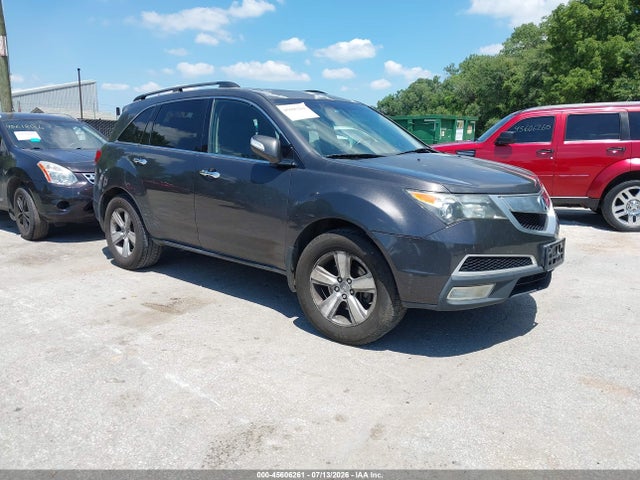 2011 Acura Mdx Technology Package მანქანა იყიდება აუქციონზე, vin: 2HNYD2H60BH505525, აუქციონის ნომერი: 45606261