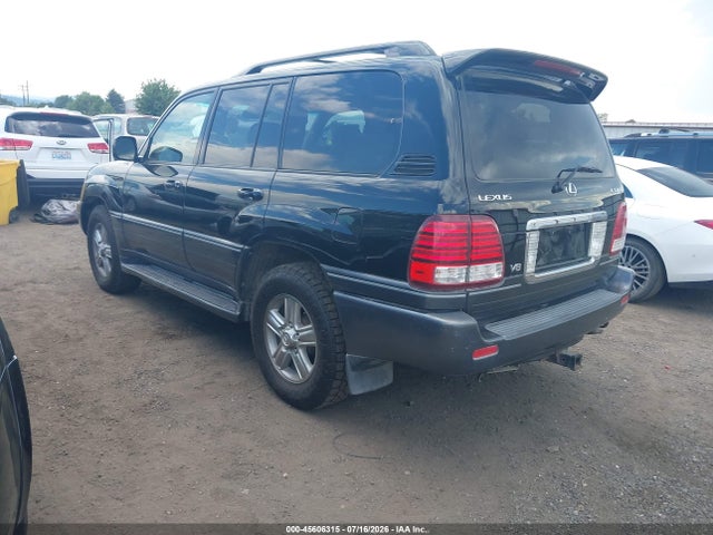 2006 Lexus Lx 470 მანქანა იყიდება აუქციონზე, vin: JTJHT00W664004308, აუქციონის ნომერი: 45606315