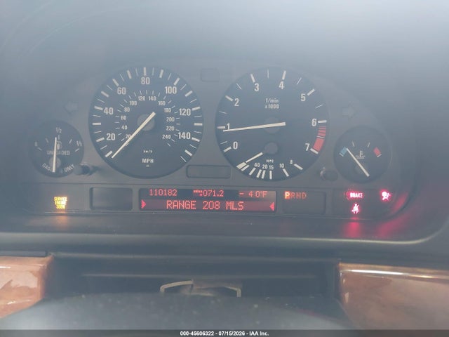 Продажа на аукционе авто 2002 Bmw 5 Series 530ia, vin: WBADT63412CH92400, номер лота: 45606322