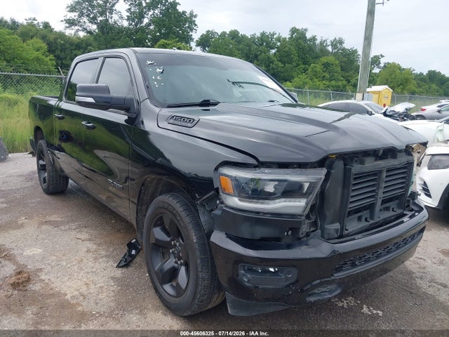 45606325 :رقم المزاد ، 1C6RREFT9KN535580 vin ، 2019 Ram 1500 Big Horn/lone Star  4x2 5'7 Box مزاد بيع