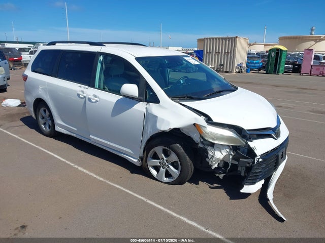 45606414 :رقم المزاد ، 5TDKZ3DC4LS054181 vin ، 2020 Toyota Sienna Le مزاد بيع